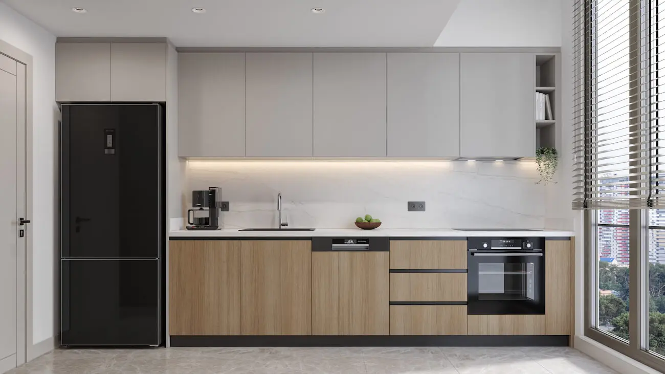 Fitted kitchen